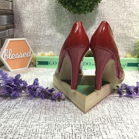 Chinese Laundry red patent leather heels - Picture 7 of 15